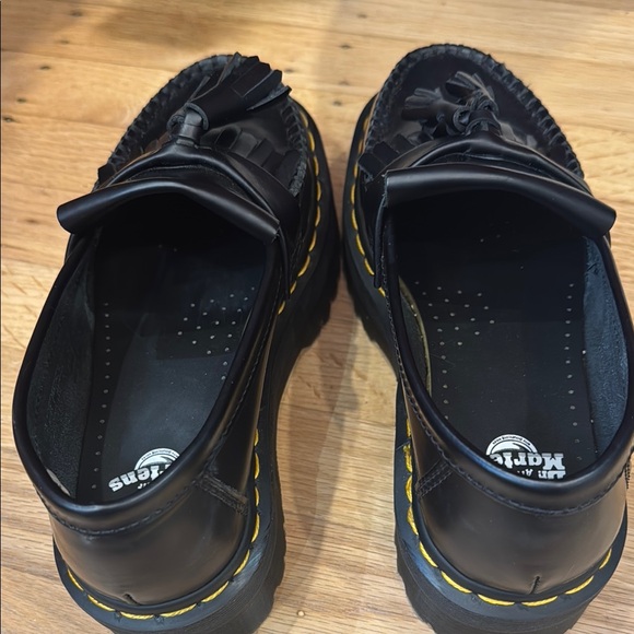 Dr Marten Adrien platform Black Tassel Loafers - Picture 6 of 6